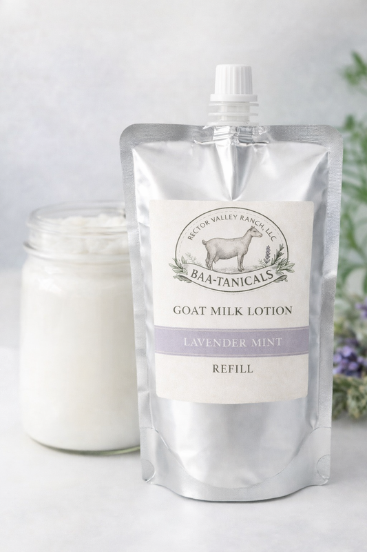 Goat Milk Lotion Refill Pouch (Pre-Order)
