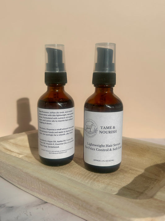 Tame & Nourish — Frizz Control Hair Serum