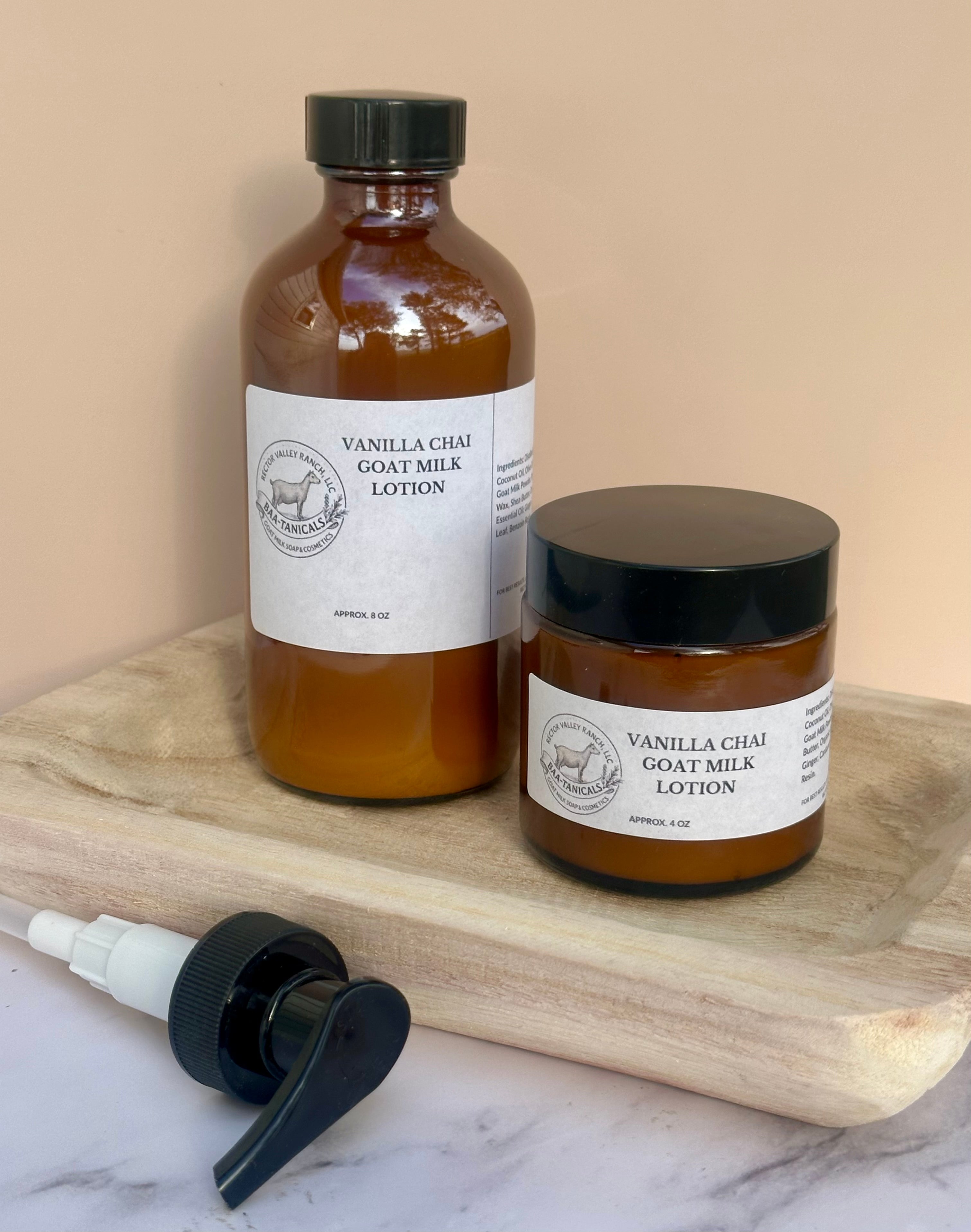 Vanilla Chai Goat Milk Lotion – Rector Valley Ranch