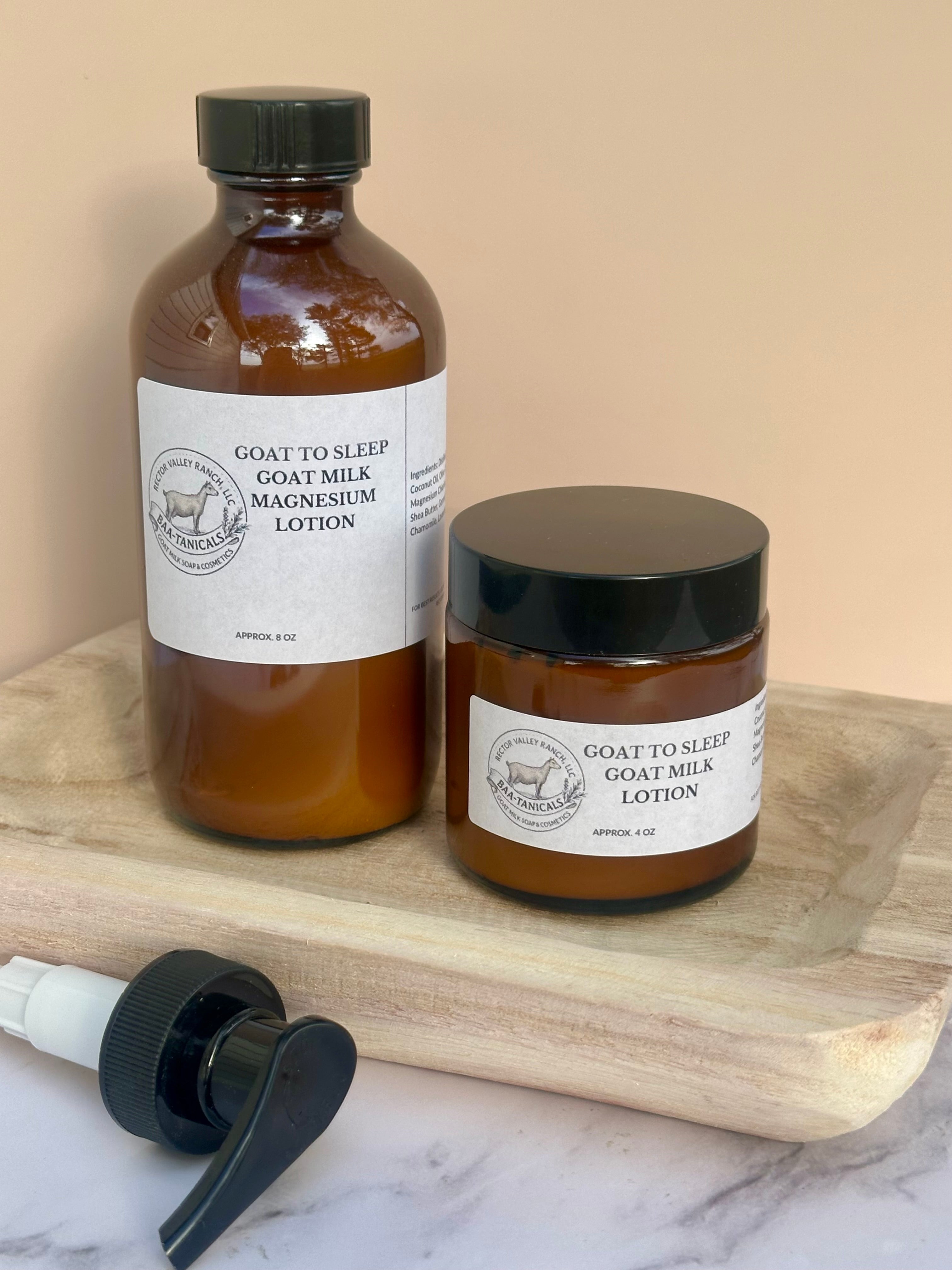 Goat to Sleep Magnesium Goat Milk Lotion – Rector Valley Ranch