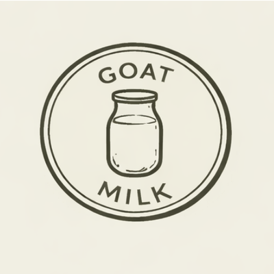 Made with fresh milk from our Nigerian Dwarf goats - naturally higher in butterfat for extra creaminess and moisture.